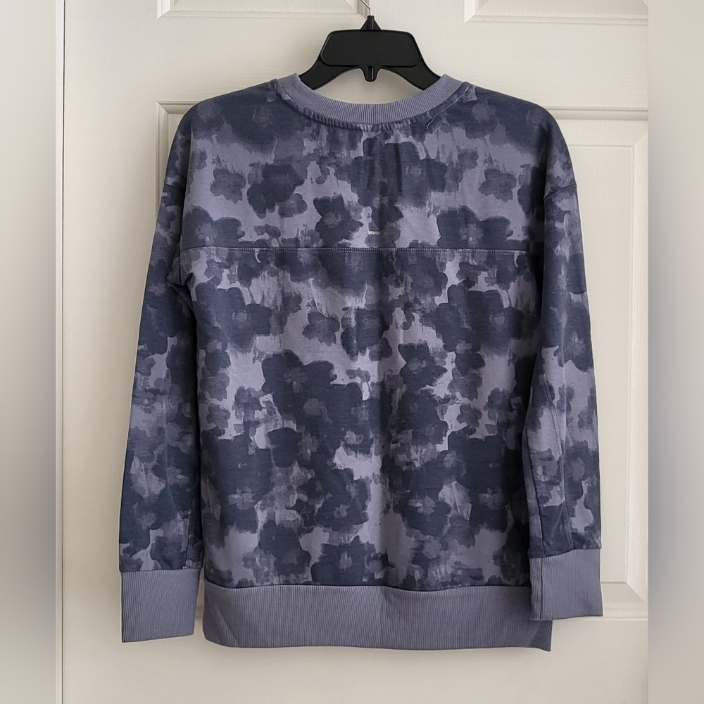 MONDETTA LADIES LIGHTWEIGHT PRINTER TOP LONG SLEEVES - Picture 2 of 2